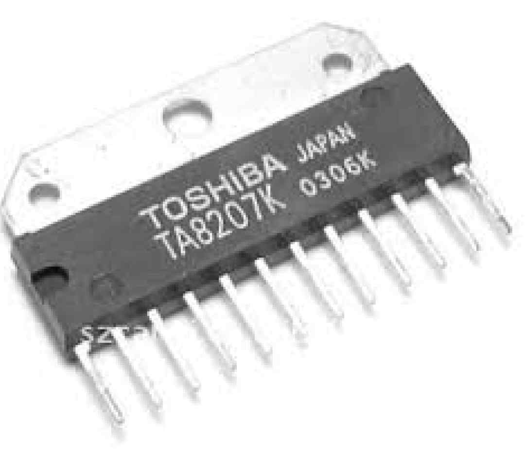 C104 TA8207 LOW FREQUENCY POWER AMPLIFIER CarvalElectronics